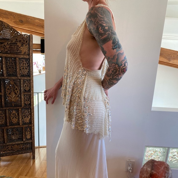 Luxury Jones redone vintage sequined top - Picture 4 of 8
